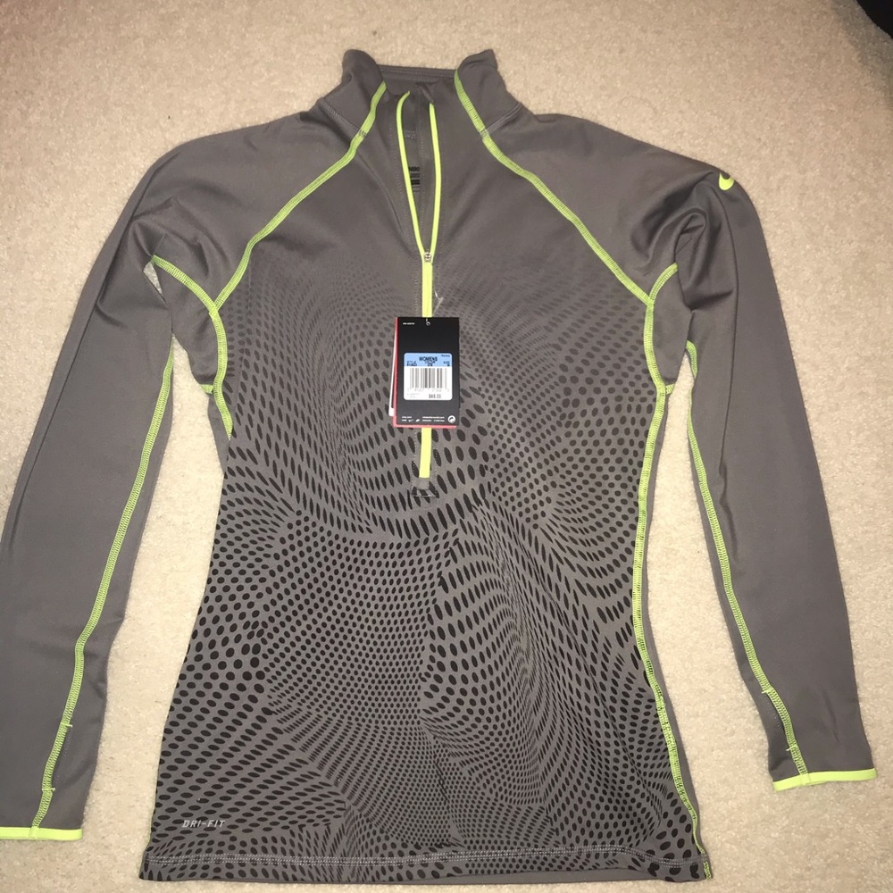 Nike Grey Quarter-zip